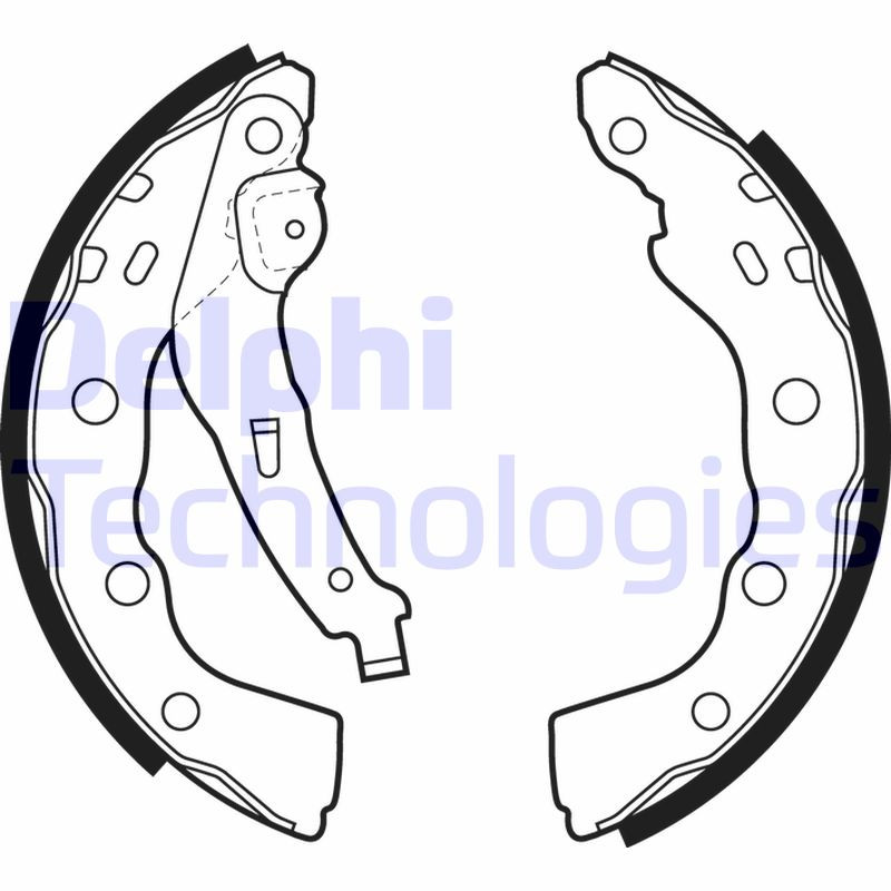 DELPHI Bremsbackensatz