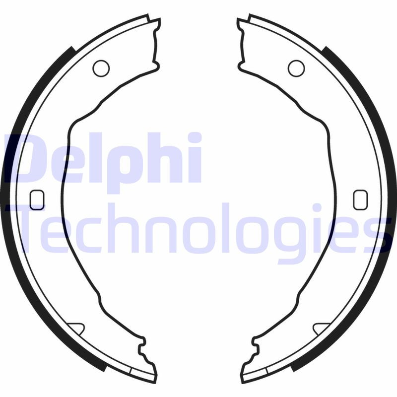 DELPHI Bremsbackensatz, Feststellbremse