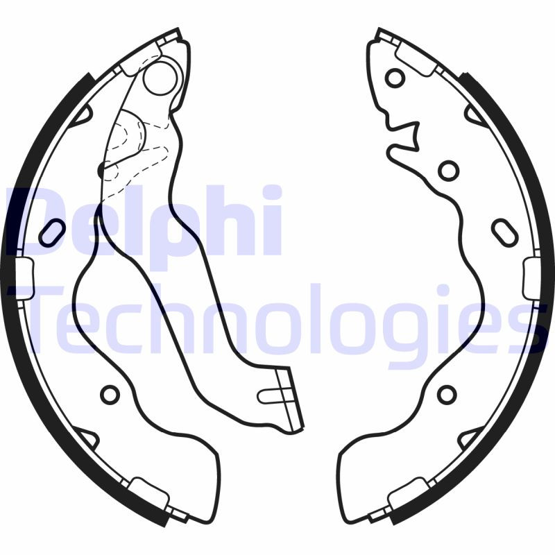 DELPHI Bremsbackensatz