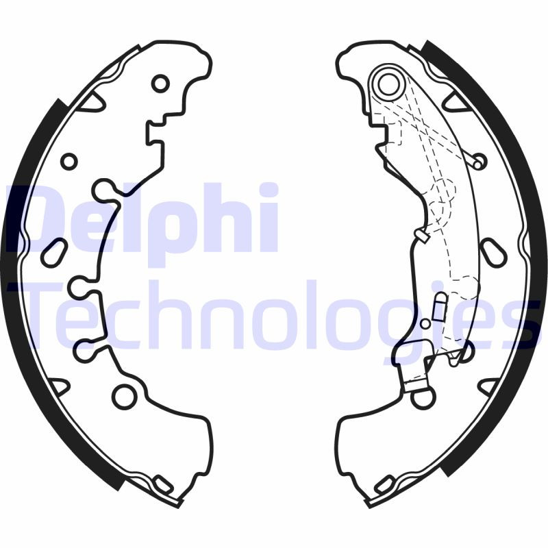 DELPHI Bremsbackensatz