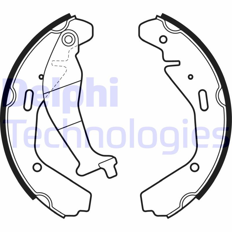 DELPHI Bremsbackensatz