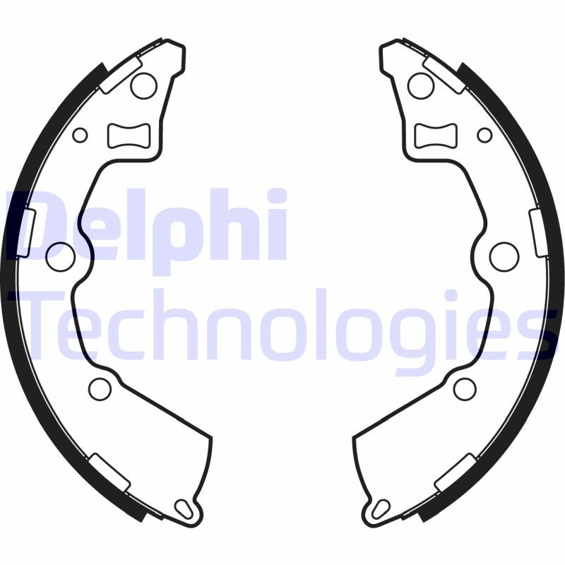 DELPHI Bremsbackensatz