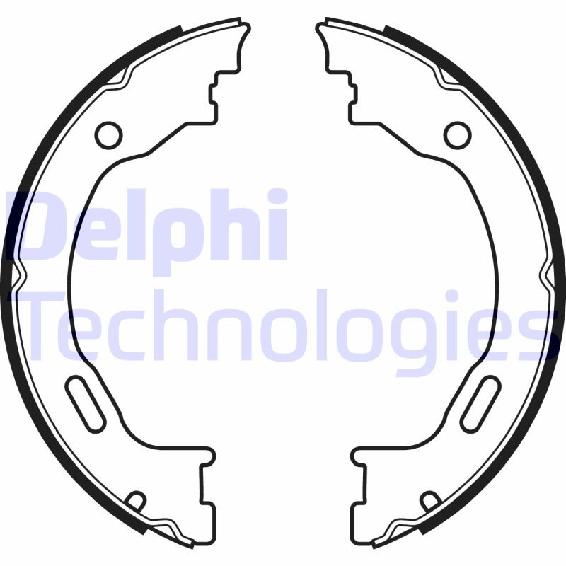 DELPHI Bremsbackensatz, Feststellbremse