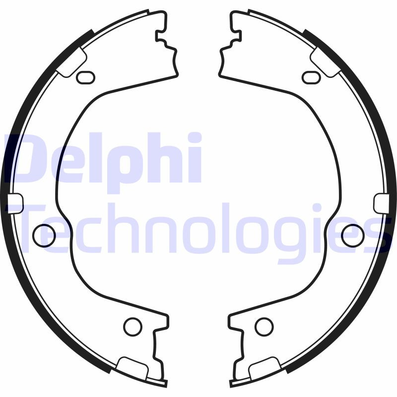 DELPHI Bremsbackensatz, Feststellbremse