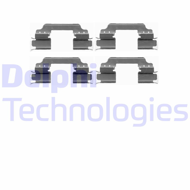 DELPHI Zubehörsatz, Scheibenbremsbelag