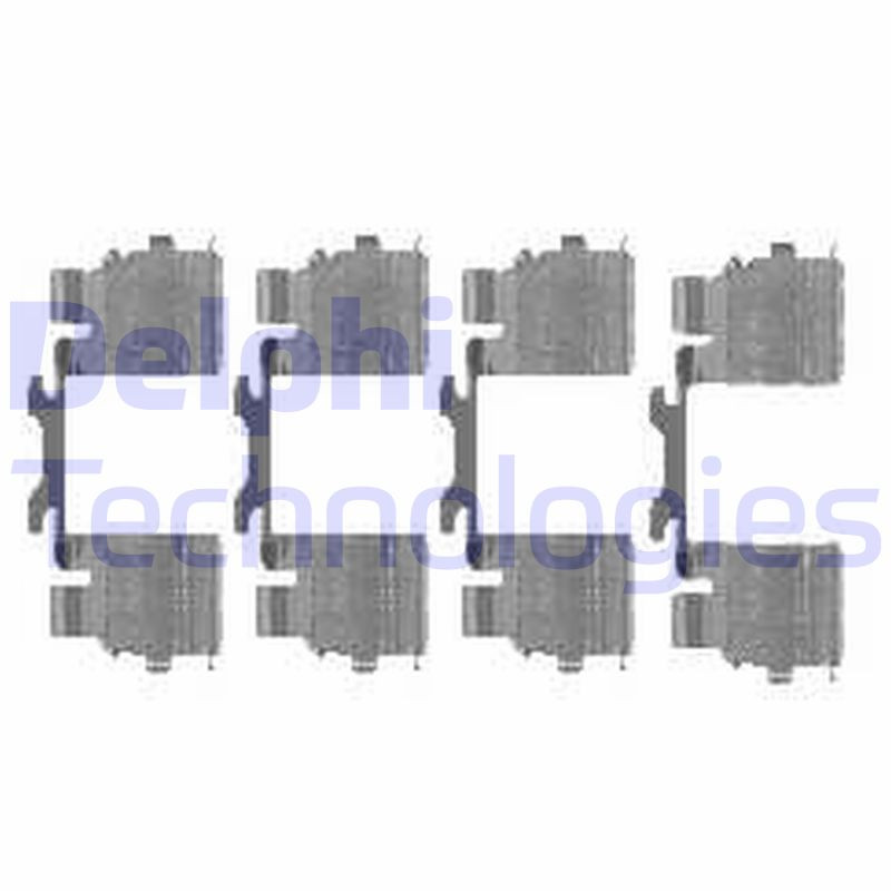 DELPHI Zubehörsatz, Scheibenbremsbelag