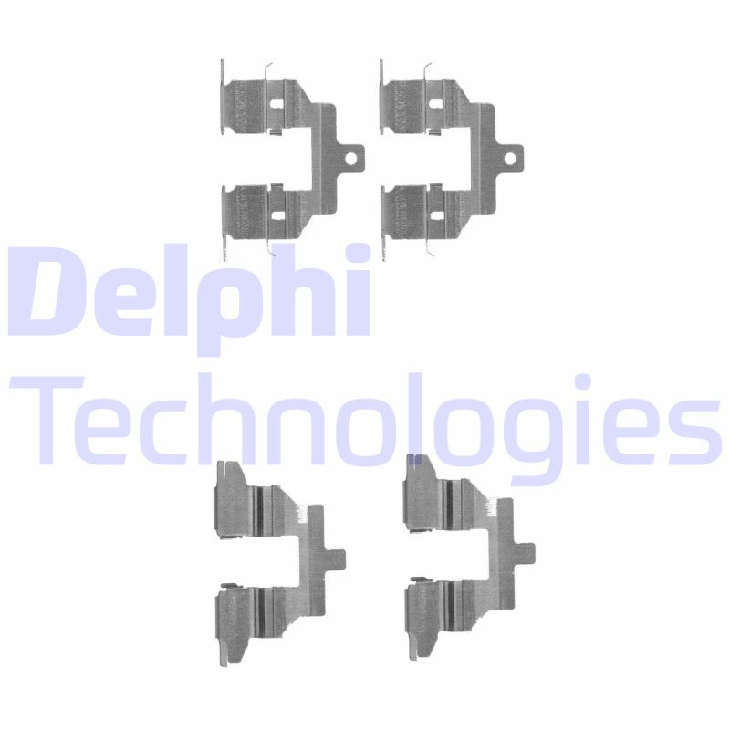 DELPHI Zubehörsatz, Scheibenbremsbelag