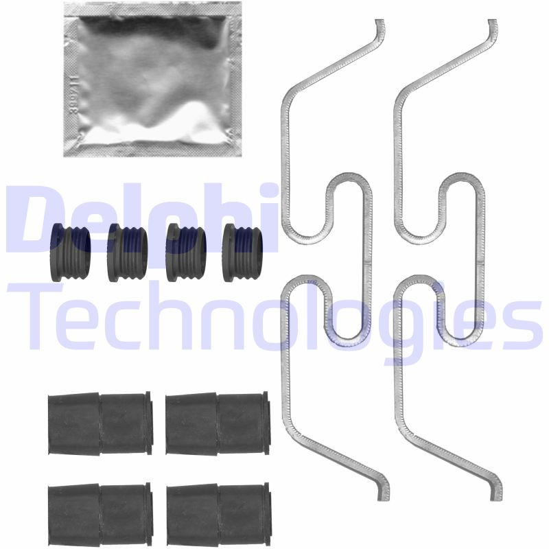 DELPHI Zubehörsatz, Scheibenbremsbelag