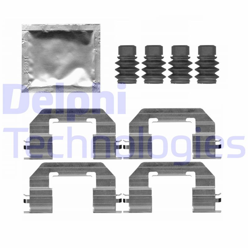 DELPHI Zubehörsatz, Scheibenbremsbelag