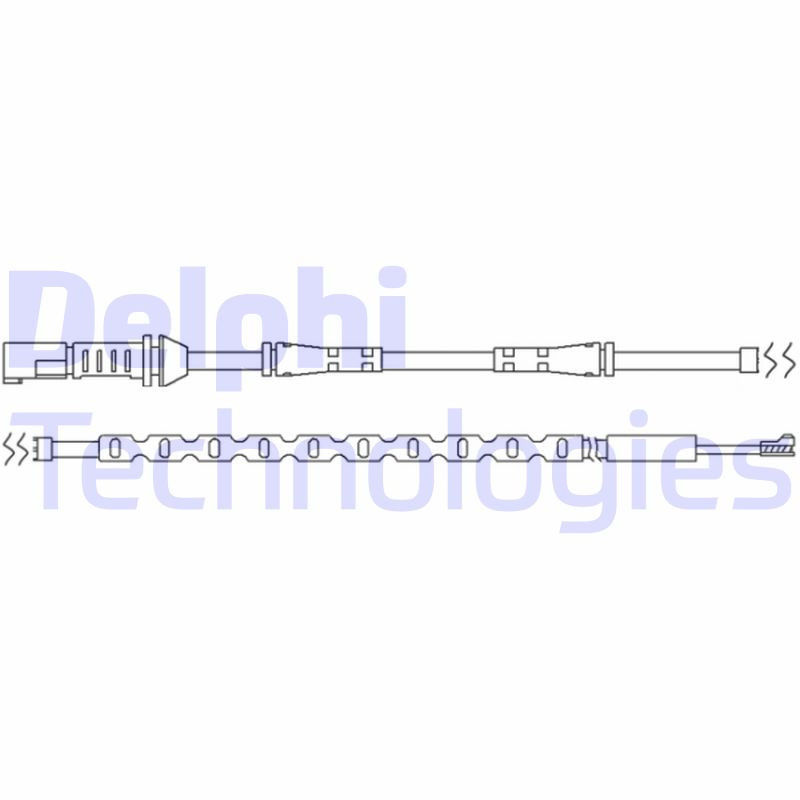 DELPHI Warnkontaktsatz, Bremsbelagverschleiß