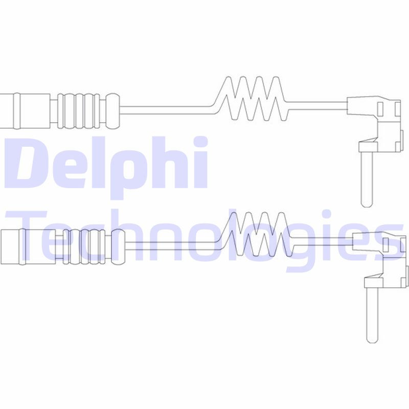 DELPHI Warnkontaktsatz, Bremsbelagverschleiß