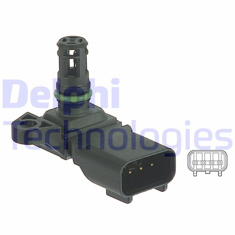 DELPHI Sensor, Saugrohrdruck DELPHI Sensor, Saugrohrdruck