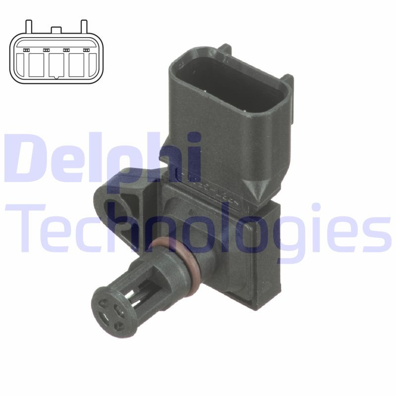 DELPHI Sensor, Saugrohrdruck