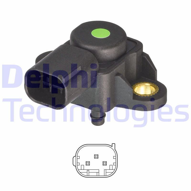 DELPHI Sensor, Saugrohrdruck