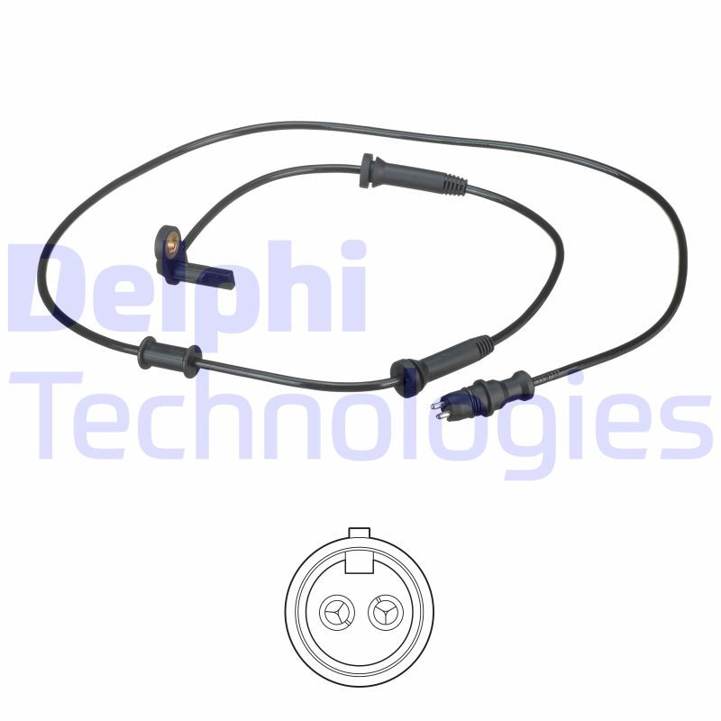 DELPHI Sensor, Raddrehzahl