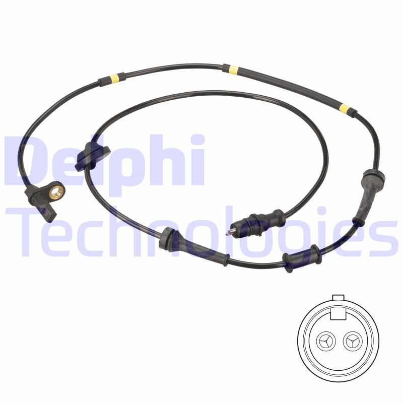 DELPHI Sensor, Raddrehzahl