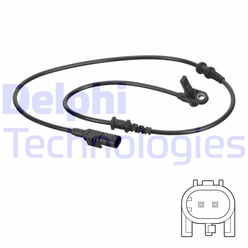 DELPHI Sensor, Raddrehzahl