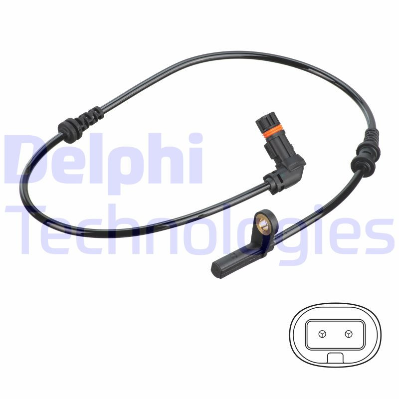 DELPHI Sensor, Raddrehzahl