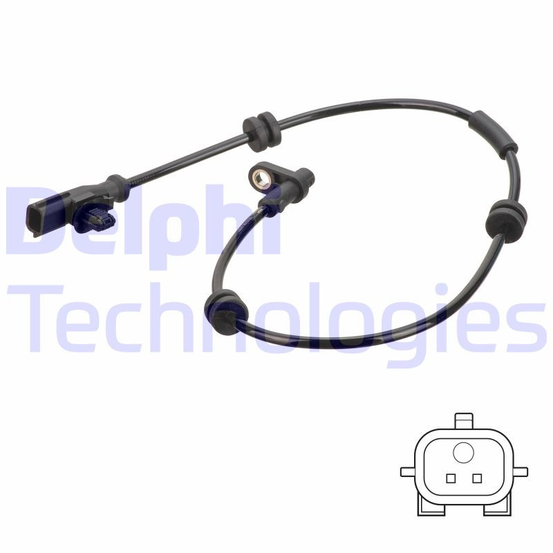 DELPHI Sensor, Raddrehzahl