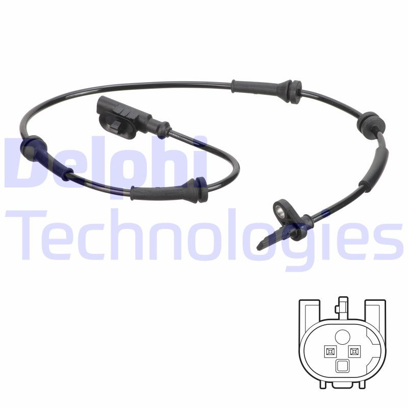 DELPHI Sensor, Raddrehzahl