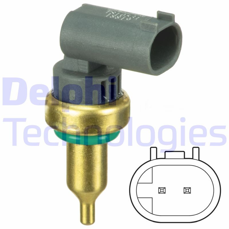 DELPHI Sensor, Kühlmitteltemperatur