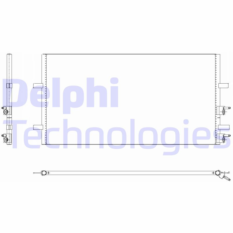 DELPHI Kondensator, Klimaanlage