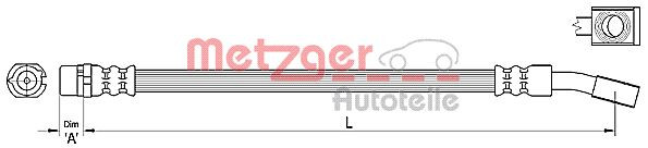 METZGER Bremsschlauch