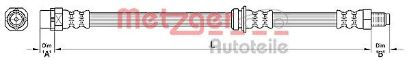 METZGER Bremsschlauch