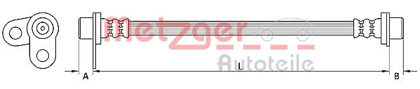METZGER Bremsschlauch