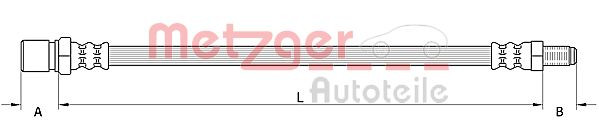METZGER Bremsschlauch
