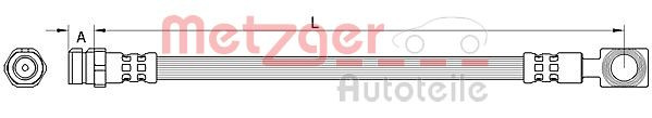 METZGER Bremsschlauch