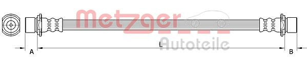 METZGER Bremsschlauch