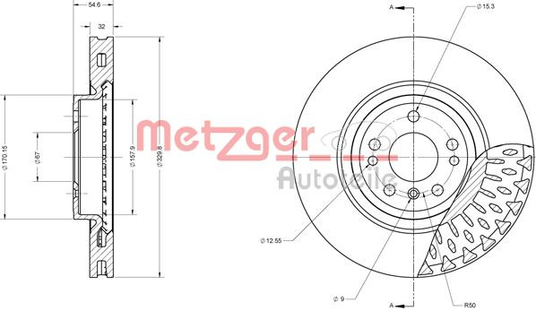 METZGER Bremsscheibe