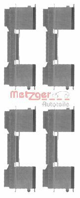 METZGER Zubehörsatz, Scheibenbremsbelag