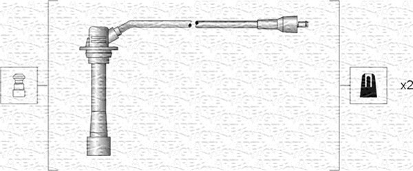 MAGNETI MARELLI Zündleitungssatz