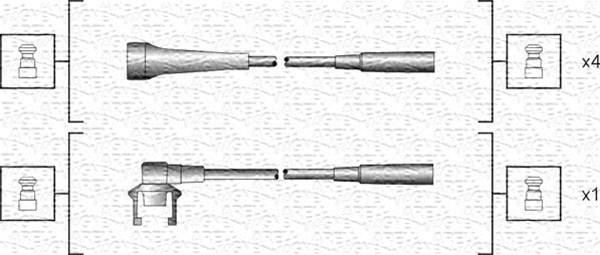 MAGNETI MARELLI Zündleitungssatz