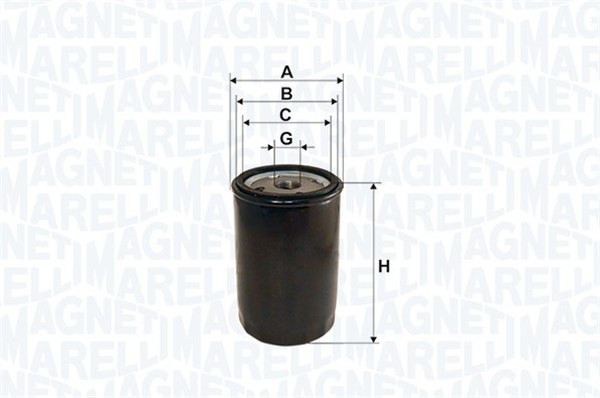 MAGNETI MARELLI Ölfilter MAGNETI MARELLI Ölfilter
