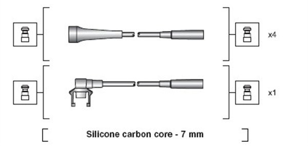 MAGNETI MARELLI Zündleitungssatz