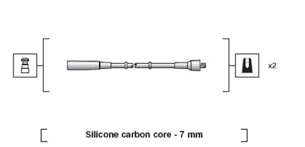 MAGNETI MARELLI Zündleitungssatz