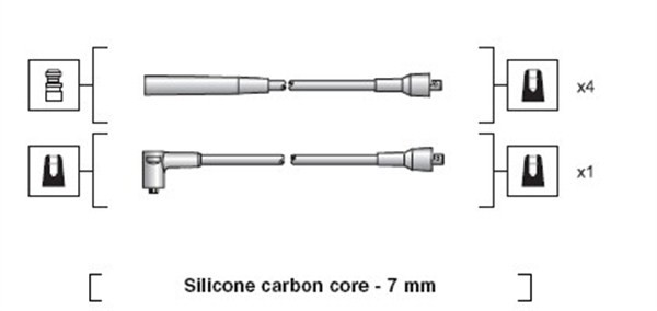 MAGNETI MARELLI Zündleitungssatz