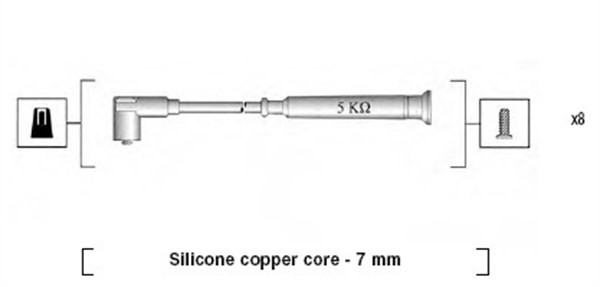 MAGNETI MARELLI Zündleitungssatz