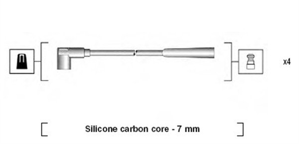 MAGNETI MARELLI Zündleitungssatz