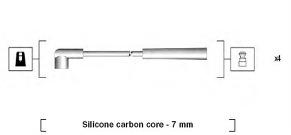 MAGNETI MARELLI Zündleitungssatz