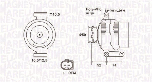 MAGNETI MARELLI Generator MAGNETI MARELLI Generator