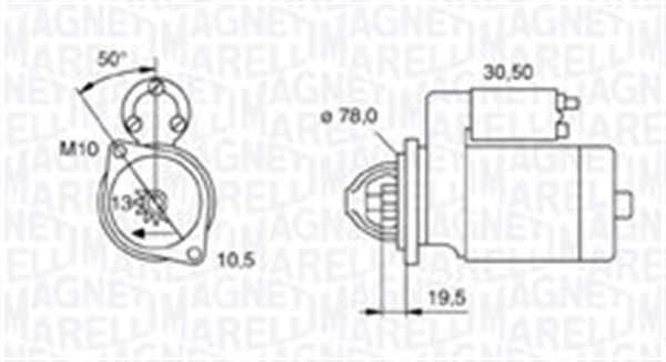 MAGNETI MARELLI Starter