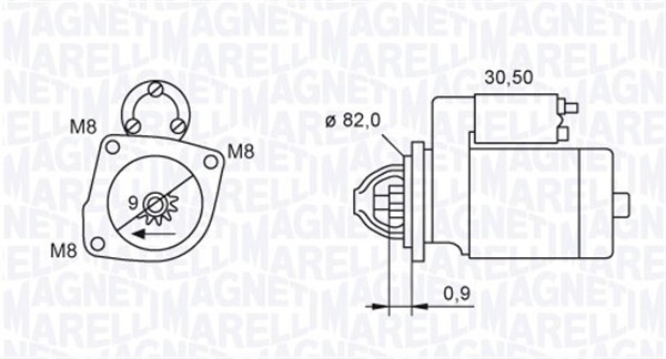 MAGNETI MARELLI Starter