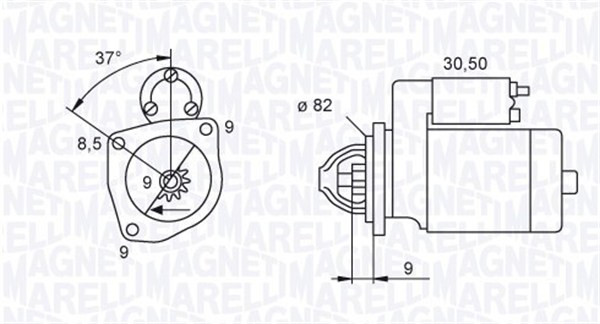 MAGNETI MARELLI Starter