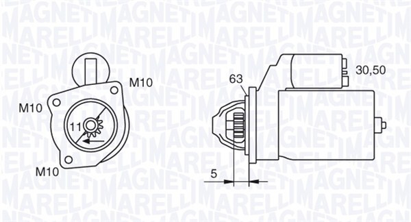 MAGNETI MARELLI Starter