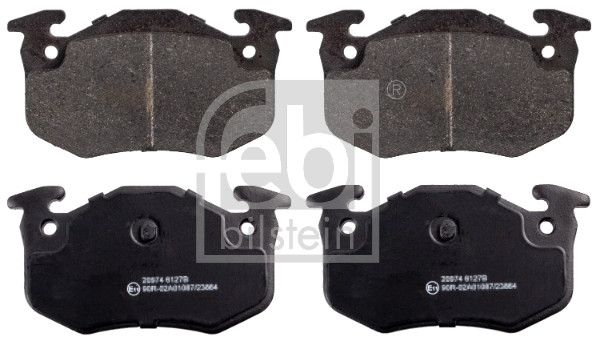 FEBI BILSTEIN Bremsbelagsatz, Scheibenbremse