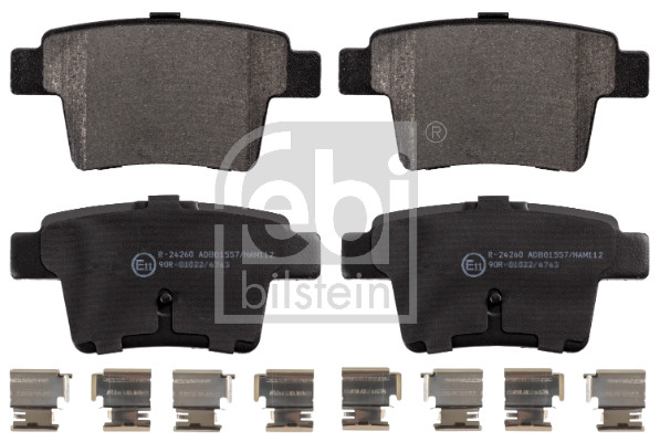 FEBI BILSTEIN Bremsbelagsatz, Scheibenbremse